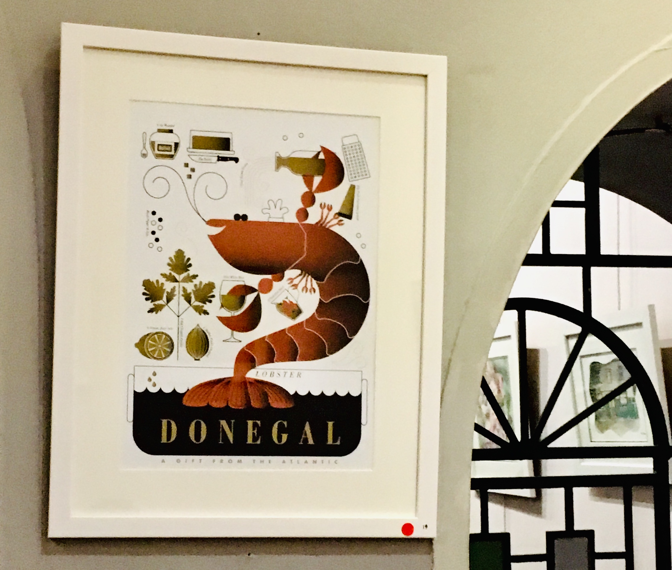 Illustrated Donegal art print